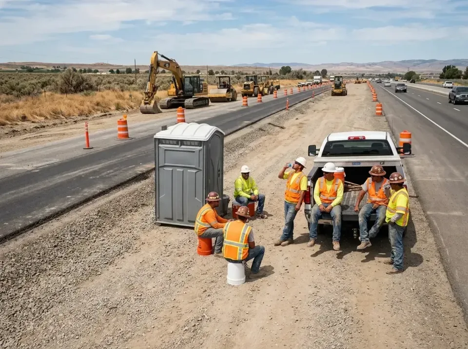 highway-road-construction-crew-007 — frequently asked questions, Porta Potty and Restroom Rentals in Radford, VA